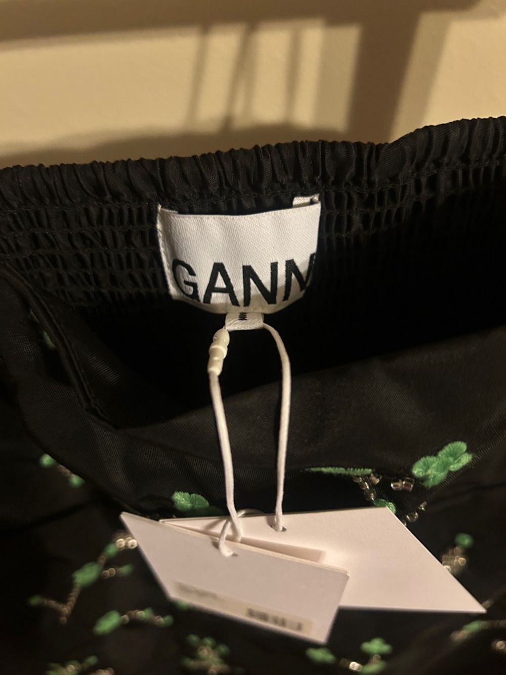 GANNI Embellished Taffeta Mini Dress Original Price $495 - Picture 6 of 9